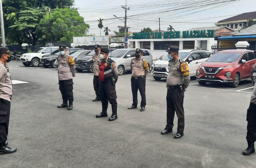 Berjalan Tertib, Polresta Deli Serdang Kawal Aksi Unjuk Rasa DPP AMPK