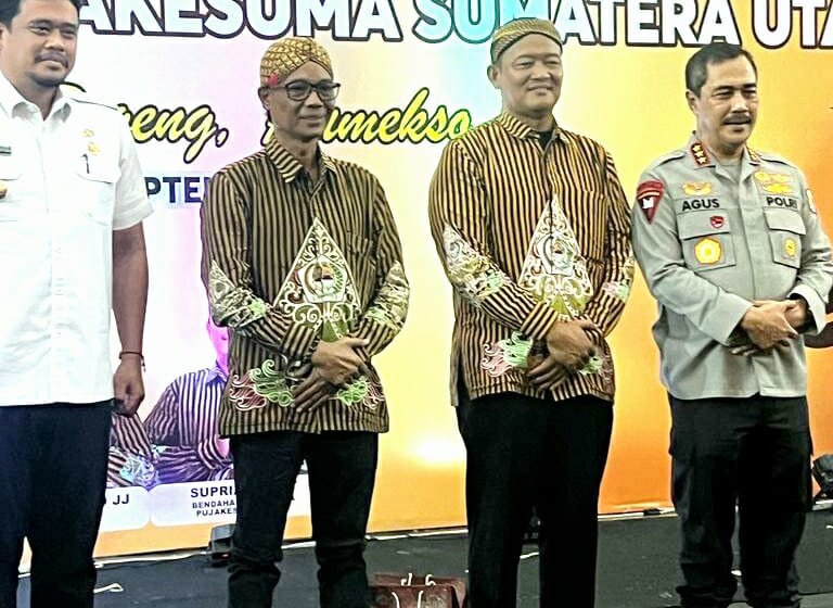  Ketua DPD SPRI Sumut Burju Simatupang ST.SH. Hadiri Pelantikan Pimpinan Wilayah Petani dan nelayan (PENA) Pujakesuma Sumatera Utara.