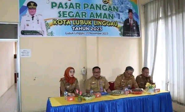  Pj Wako Launching Pos Pantau Keamanan Pangan Pasar Bukit Sulap