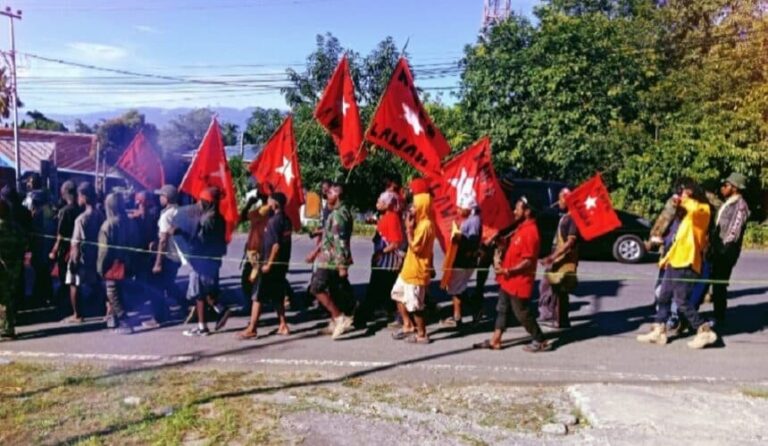 Polkam-Aksi-KNPB-Manokwari-KNPB